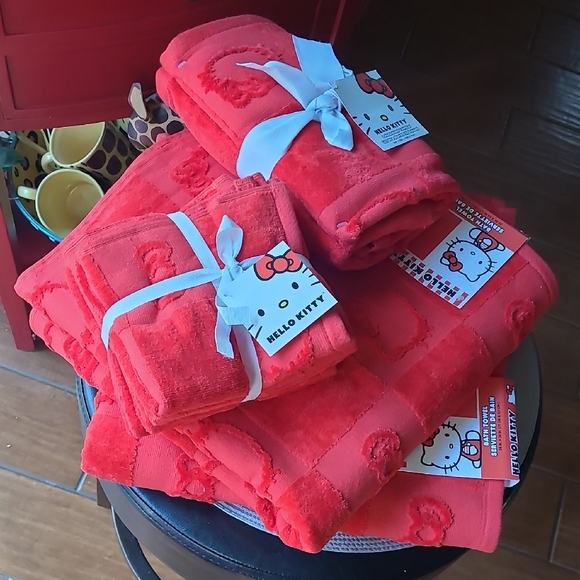 🎀Hello Kitty Bath Towel Set